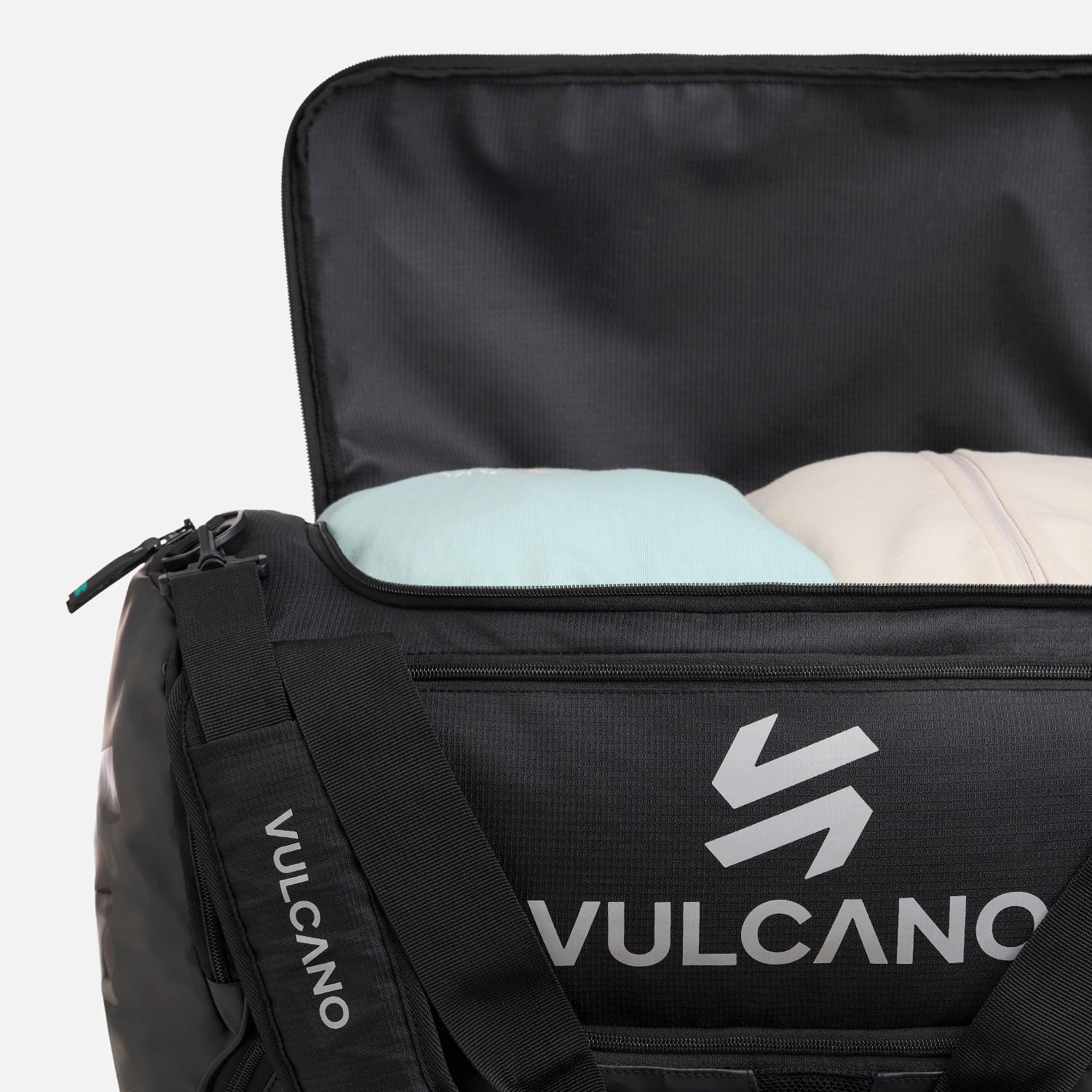 Bolso All Sport 40L Duffle Bag Negro Vulcano - Image 6