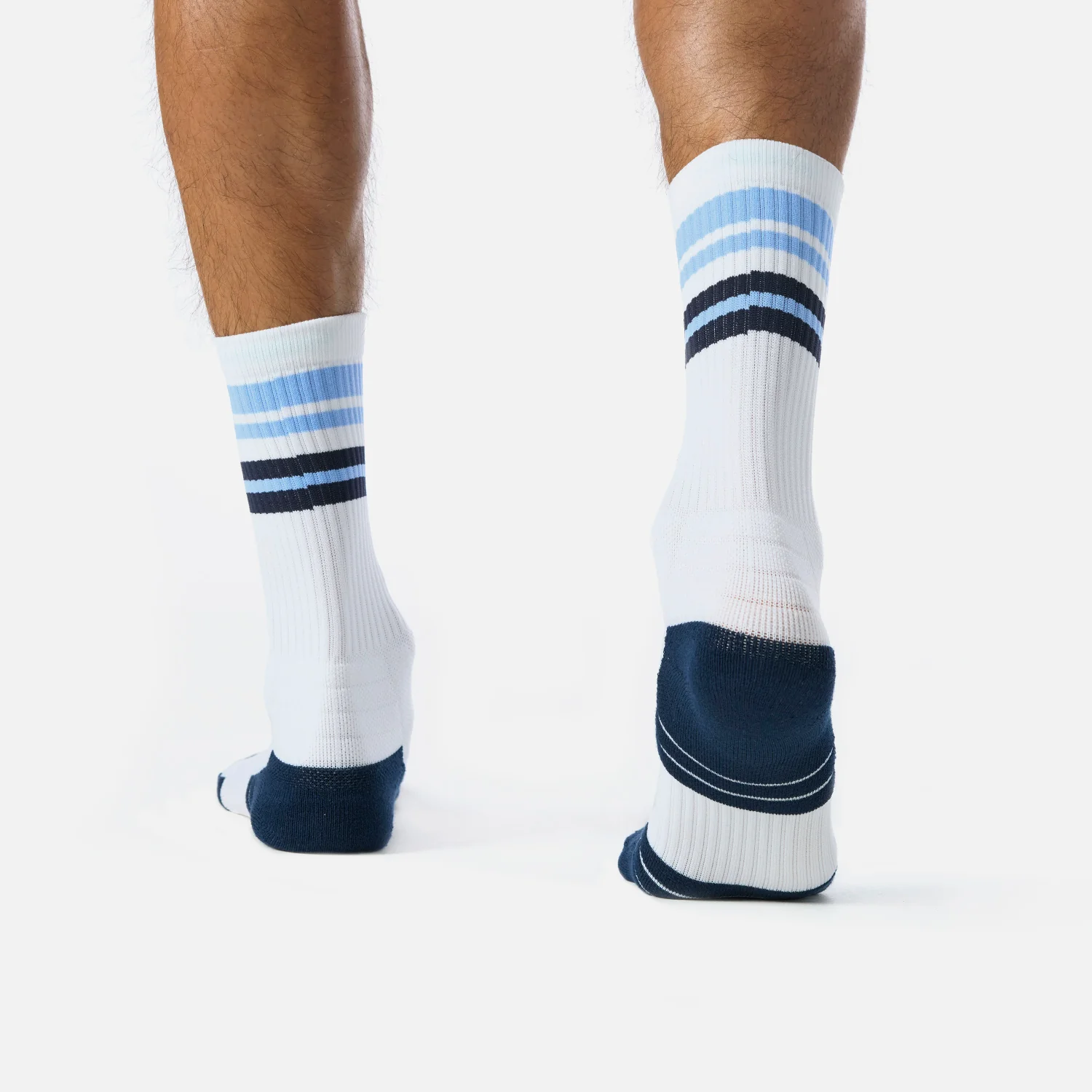 Calcetines Energic Duo Pack Mid Socks Blanco / Jade Vulcano - Image 6