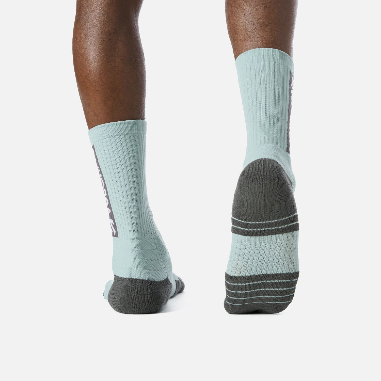 Calcetines Energic Duo Pack Mid Socks Blanco / Jade Vulcano - Image 7