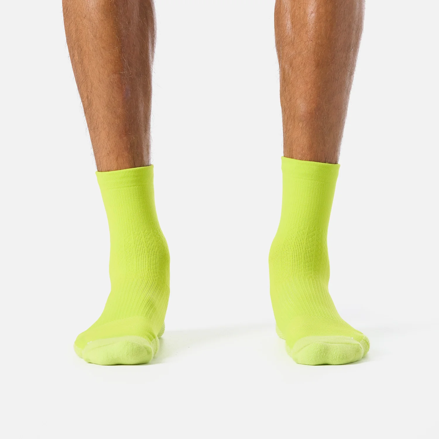 Calcetines Hombre Stride Running Mid Socks Verde Vulcano