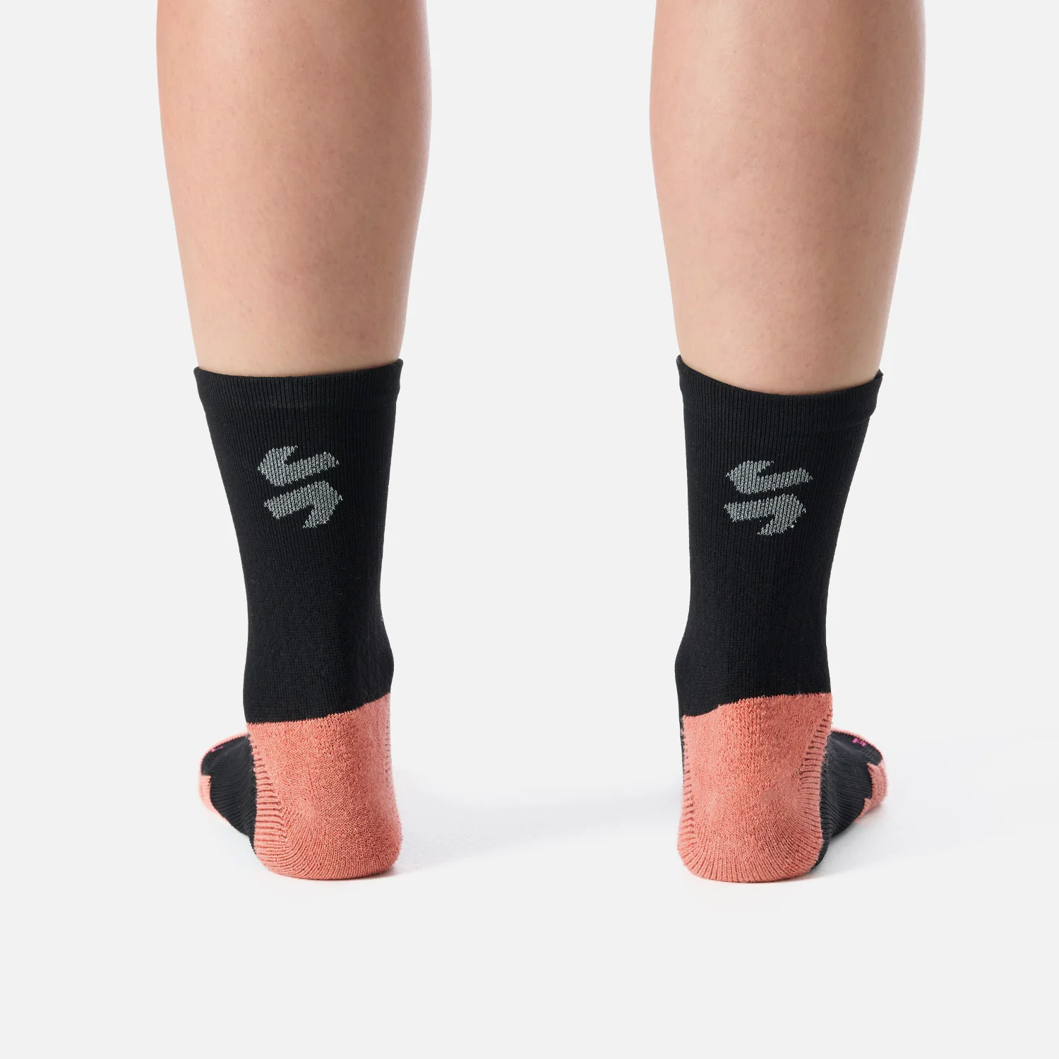Calcetines Mujer Stride Running Mid Socks Negro Vulcano - Image 3