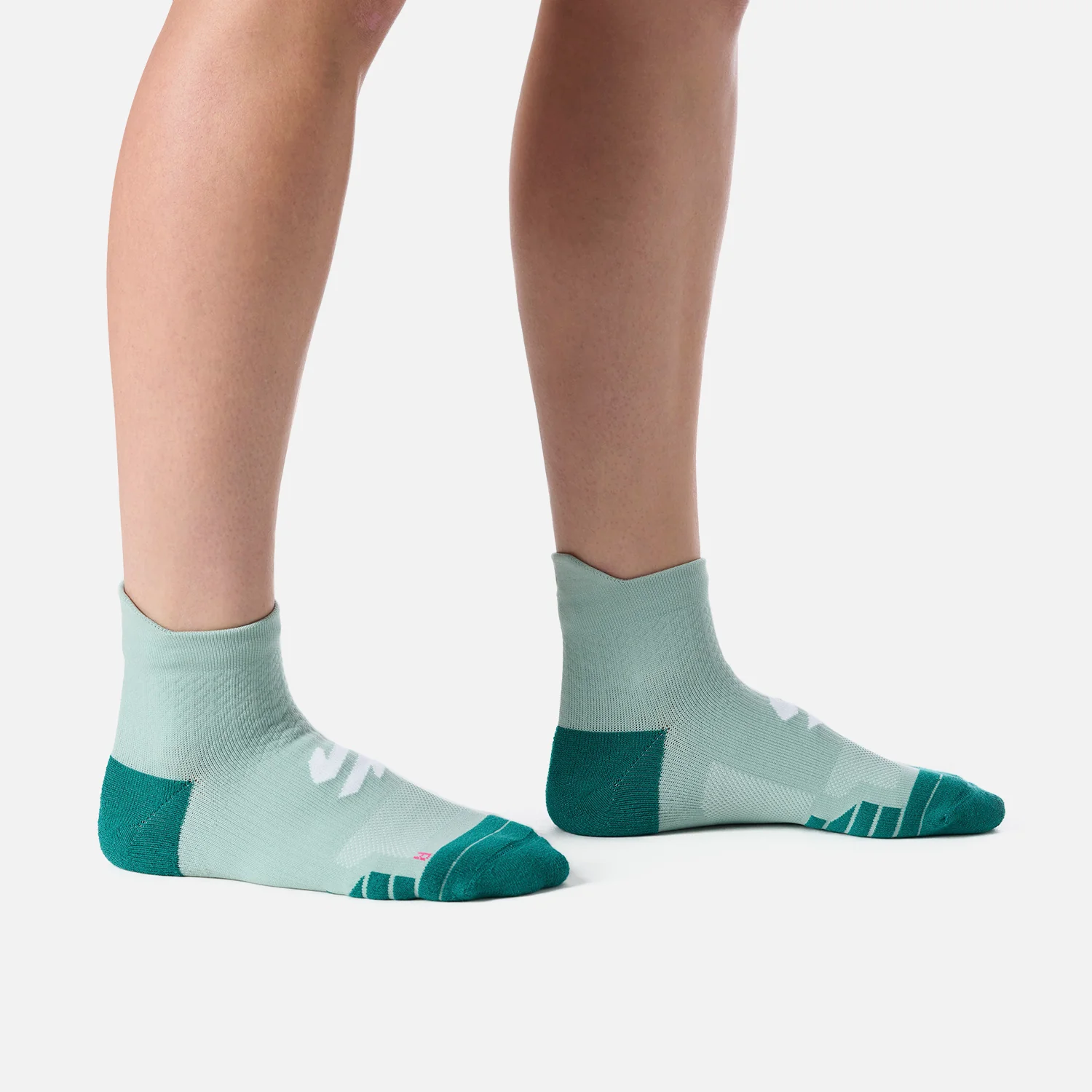 Calcetines Mujer Stride Running Short Socks Jade Vulcano - Image 2