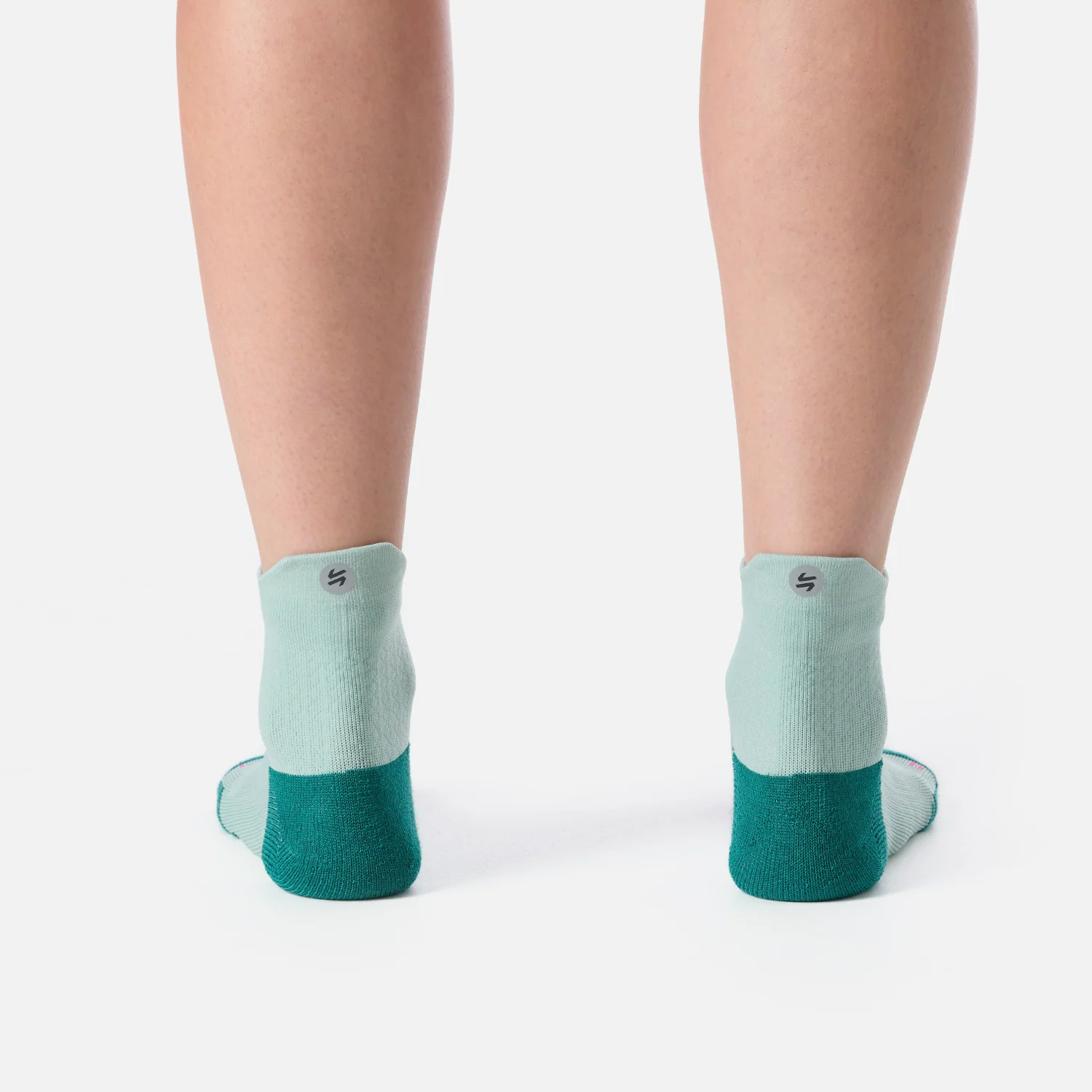 Calcetines Mujer Stride Running Short Socks Jade Vulcano - Image 3