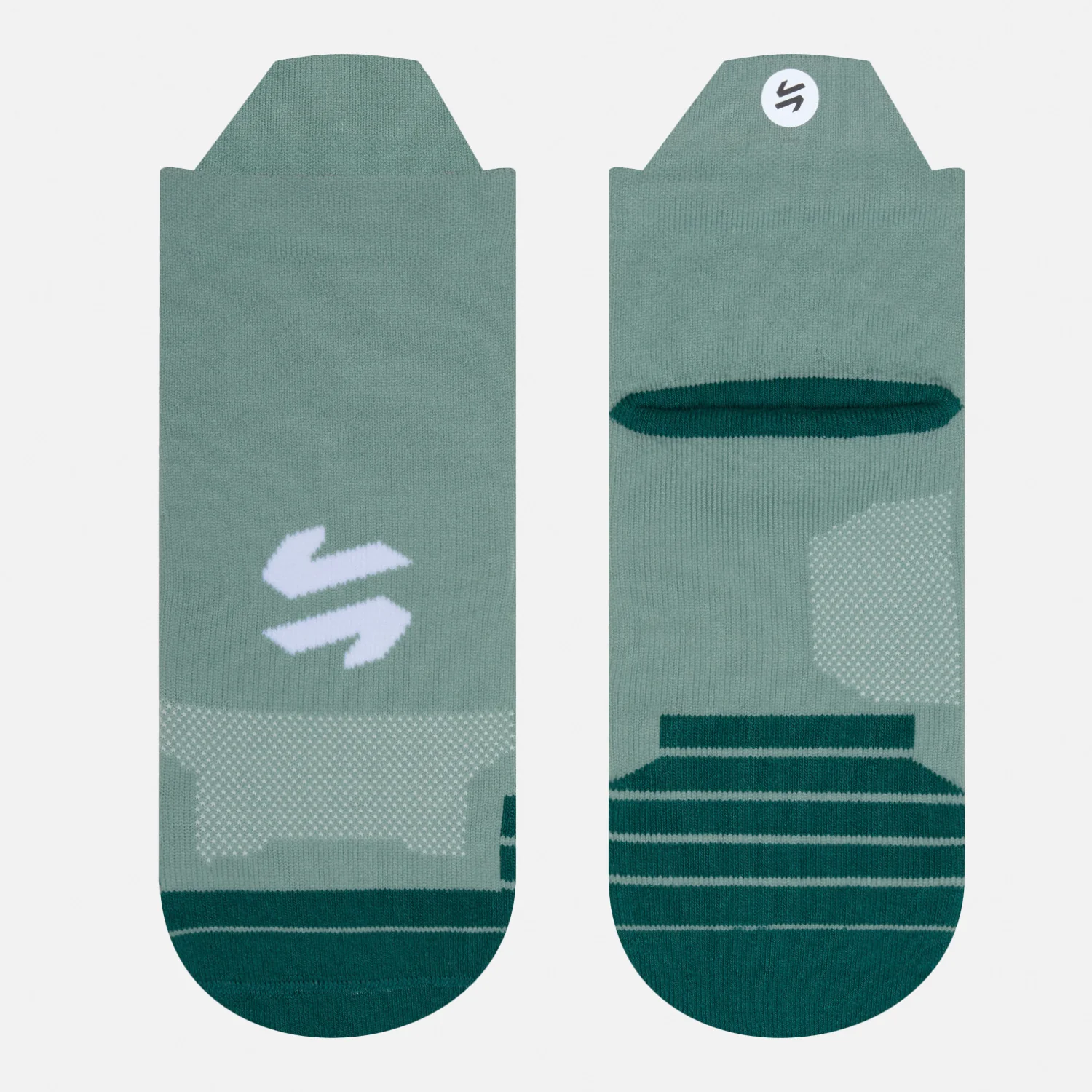 Calcetines Mujer Stride Running Short Socks Jade Vulcano - Image 4
