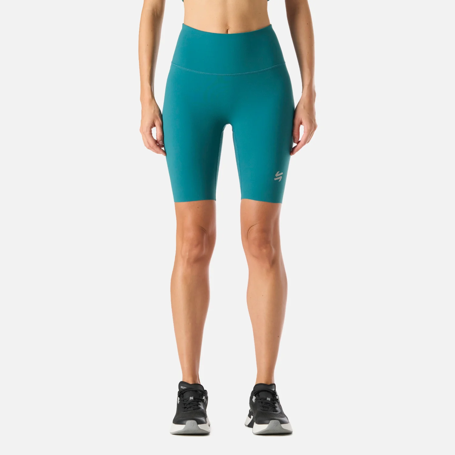 Calza Mujer Tempo Biker Super High Rise Leggins Petroleo Vulcano