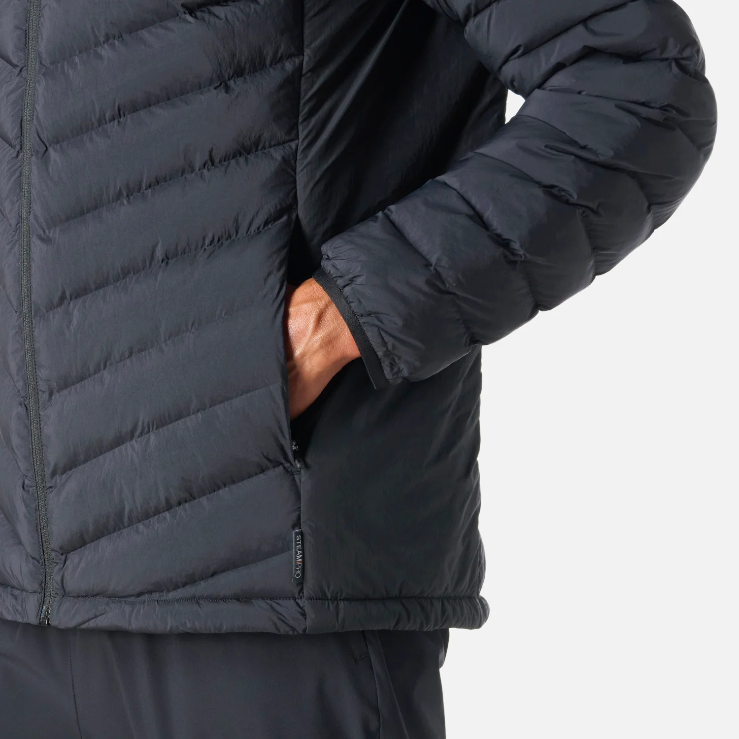 Chaqueta Hombre Tempo Steam-Pro Jacket Negro Vulcano - Image 6