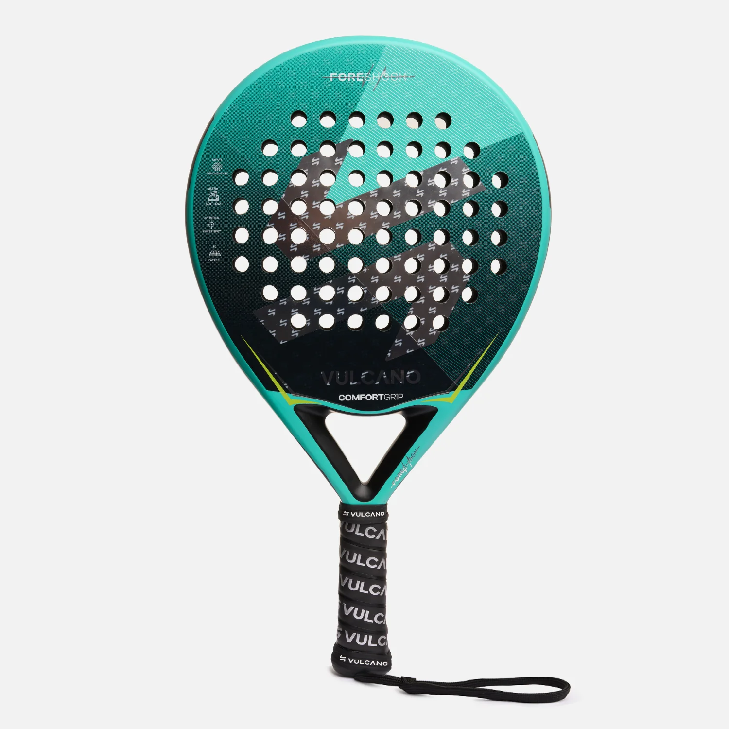 Pala Foreshock Padel Racket Turquesa Vulcano
