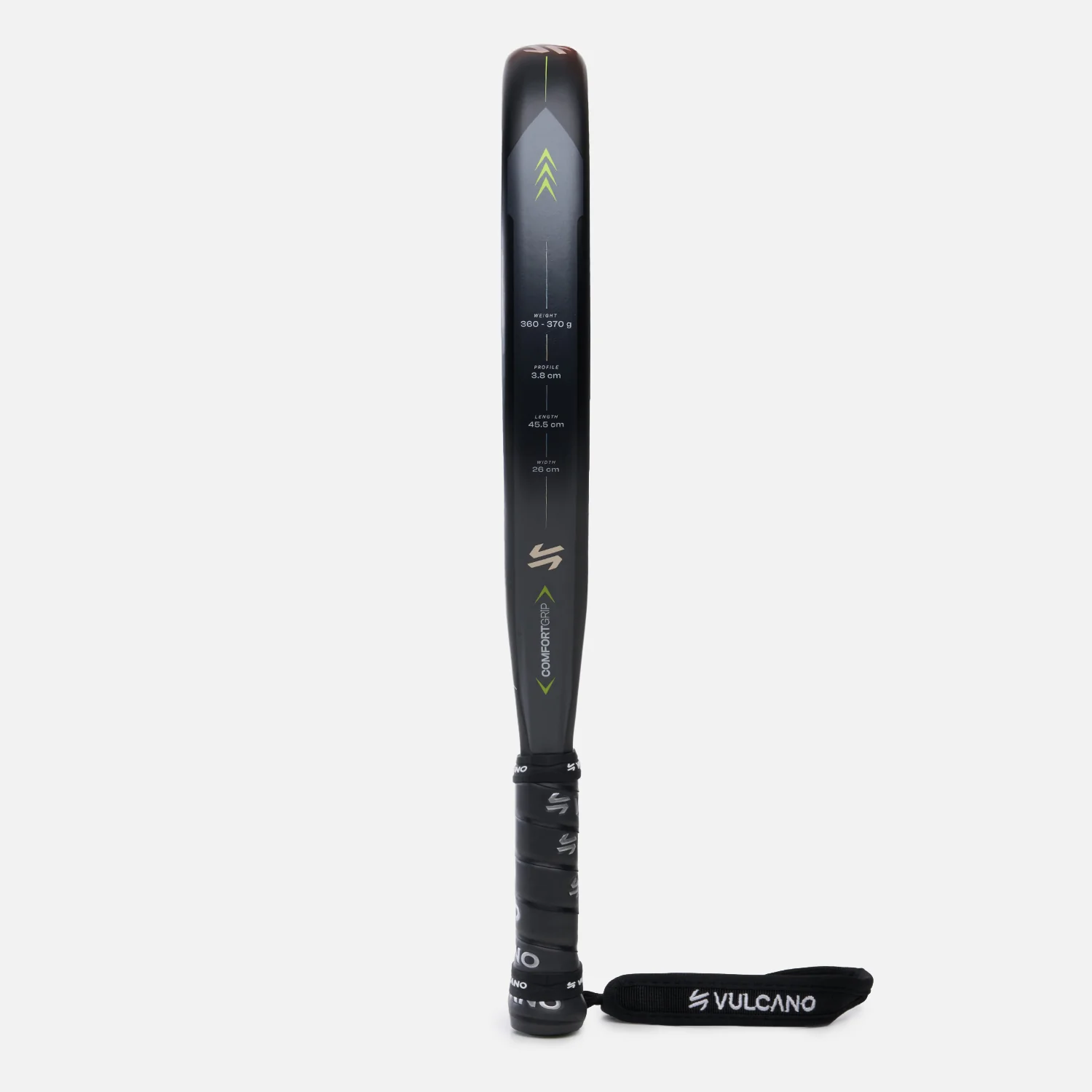 Pala Mainshock Padel Racket Negro Vulcano - Image 3