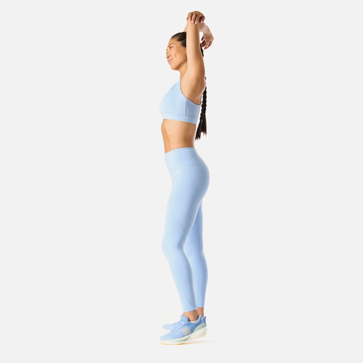 Peto Mujer Built To Move High Support Bra Celeste Vulcano - Image 3