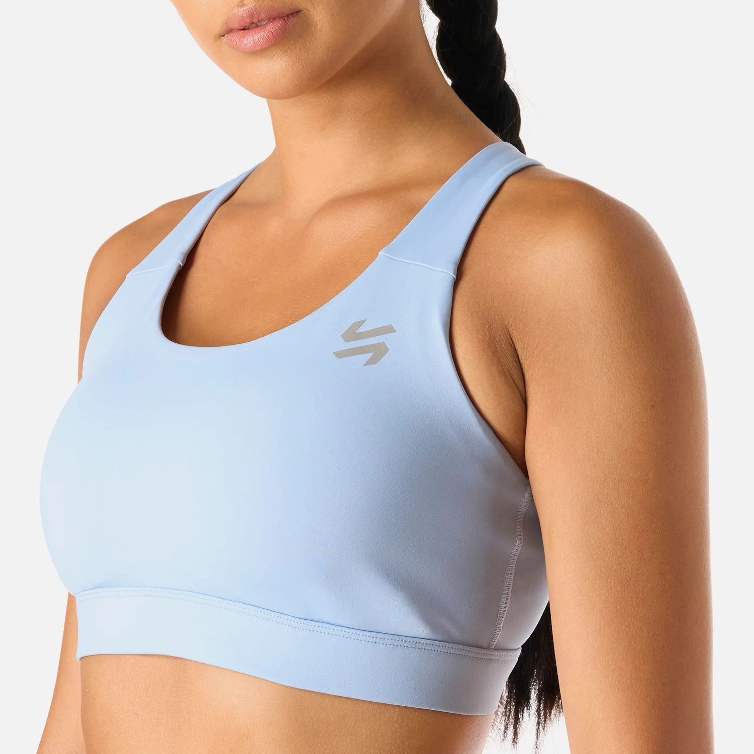 Peto Mujer Built To Move High Support Bra Celeste Vulcano - Image 5