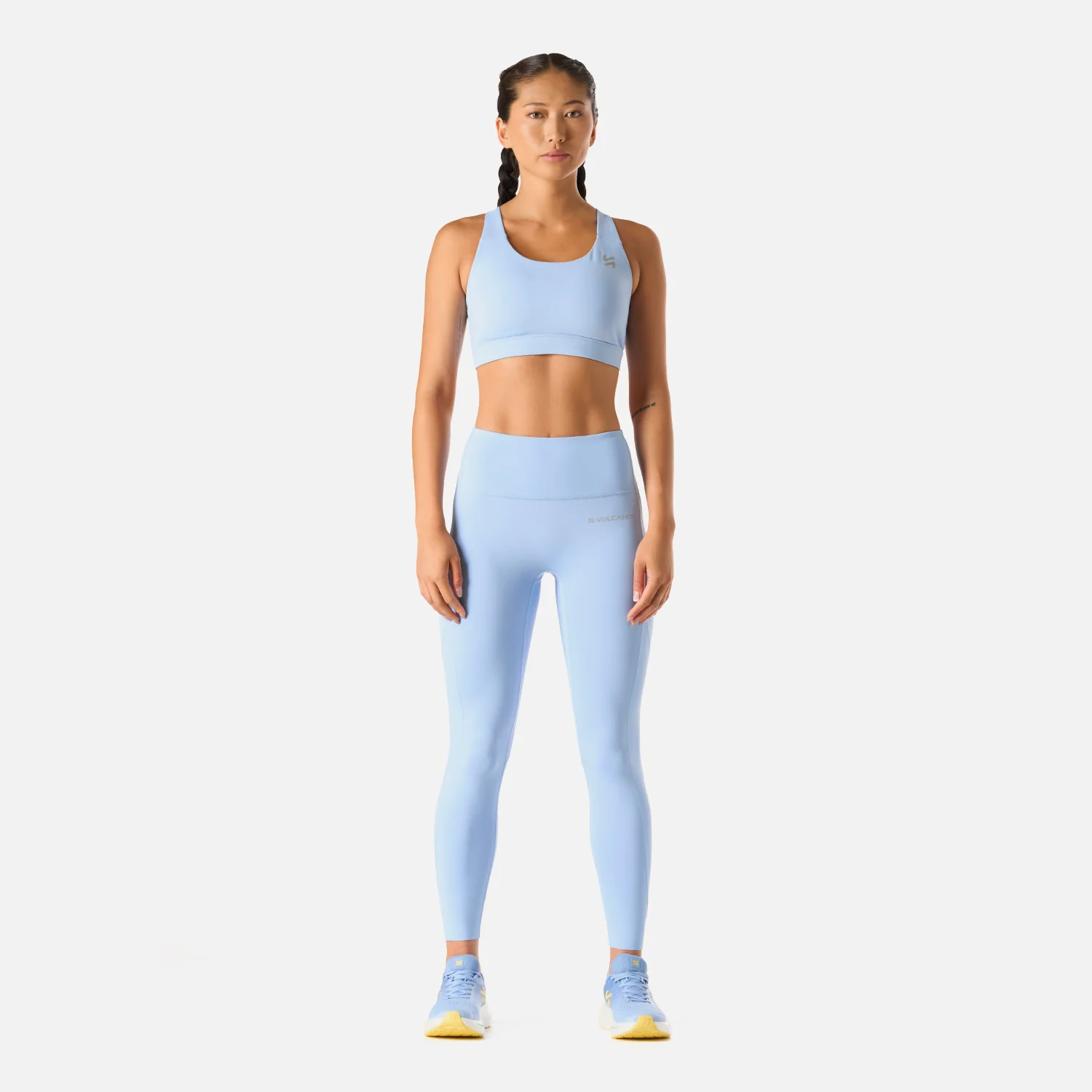 Peto Mujer Built To Move High Support Bra Celeste Vulcano - Image 7