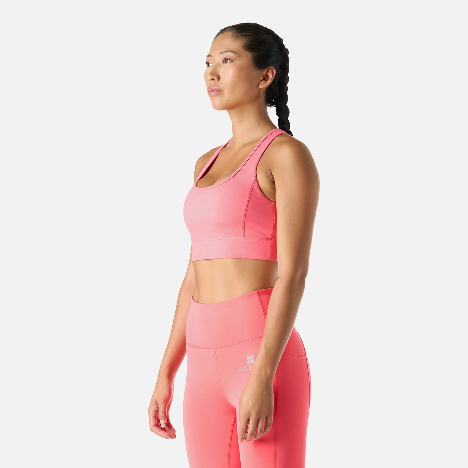 Peto Mujer Built To Move Medium Support Bra Coral Vulcano - Image 2