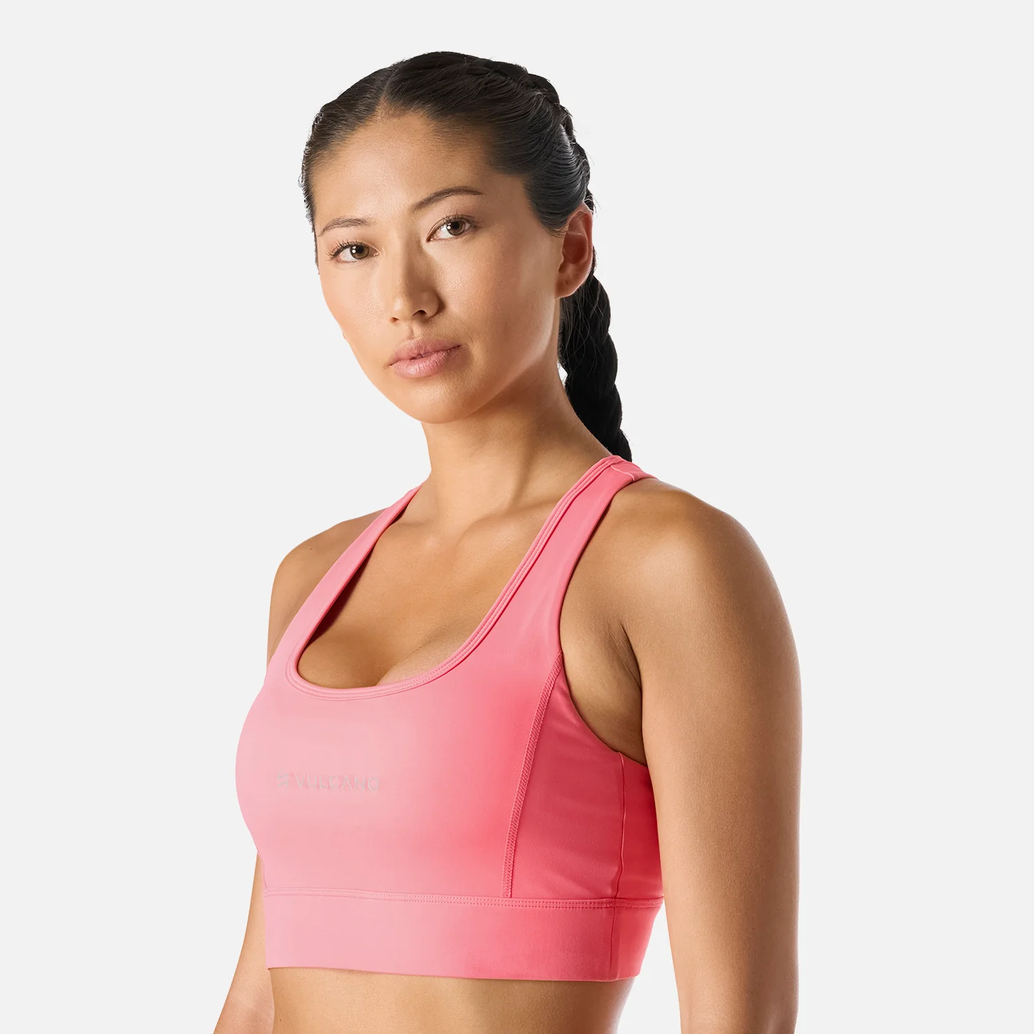 Peto Mujer Built To Move Medium Support Bra Coral Vulcano - Image 5