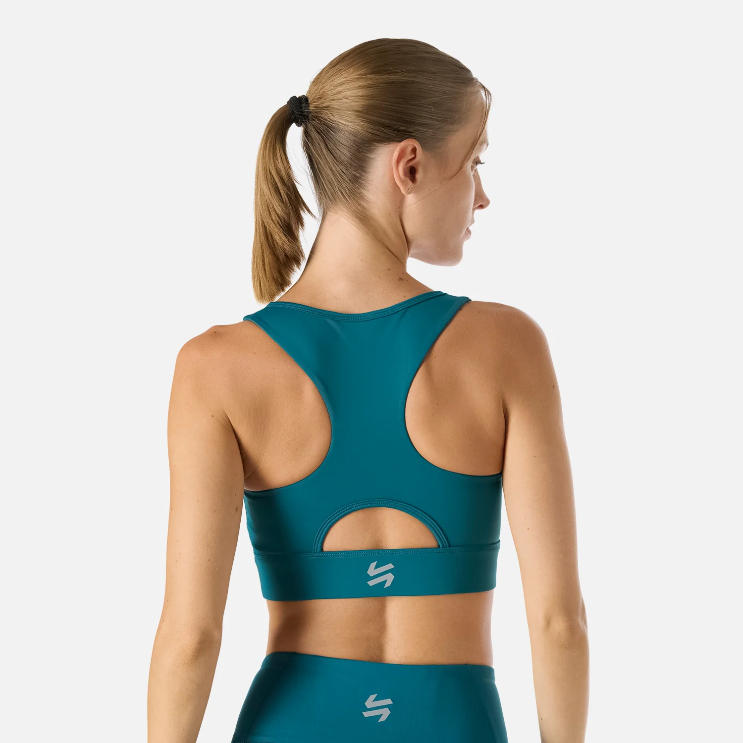 Peto Mujer Built To Move Medium Support Bra Petroleo Vulcano - Image 6