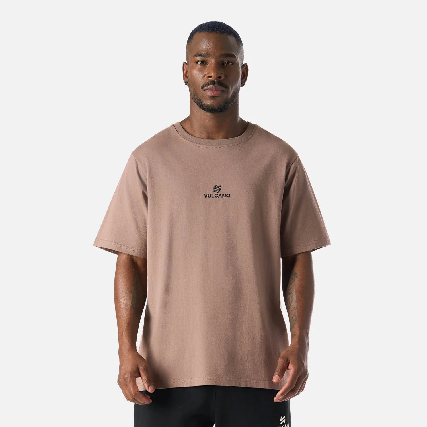 Polera Hombre Cool Down T-Shirt Taupe Vulcano