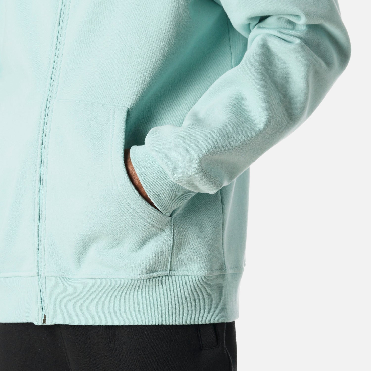 Polerón Hombre Cool Down Full Zip Sweatshirt Hoody Jade Vulcano - Image 6