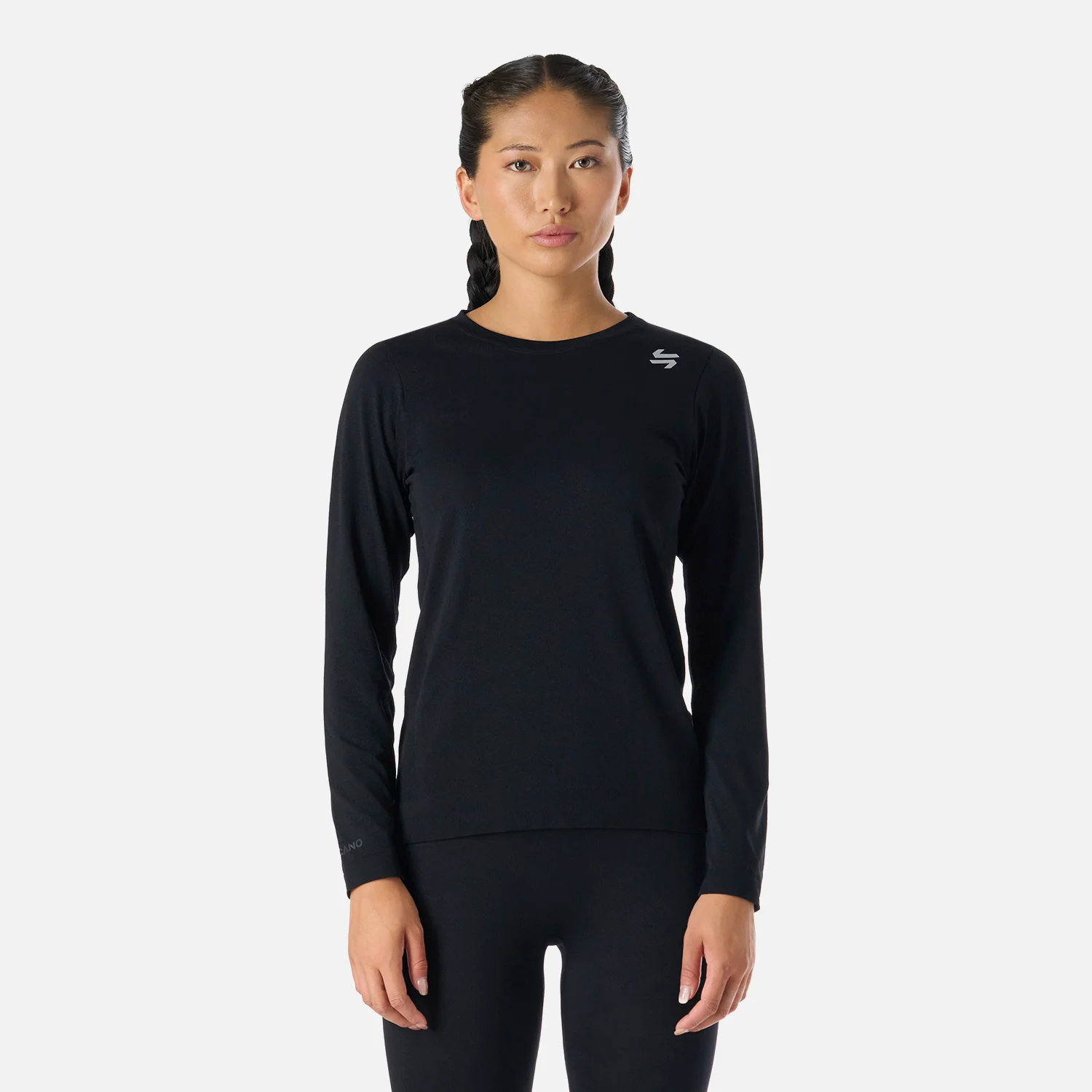 Primera Capa Mujer Built To Move Warm Shield Top Negro