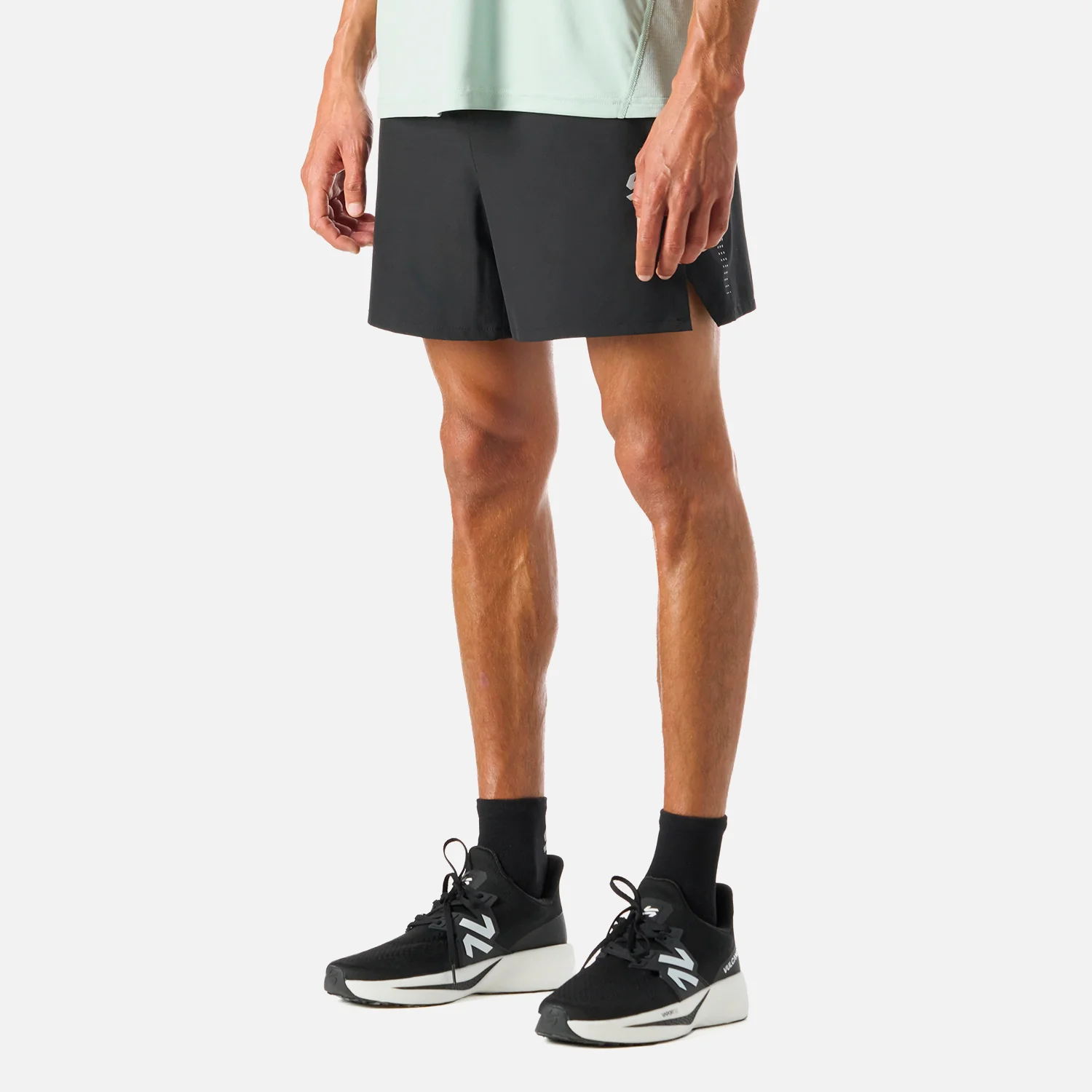 Shorts Hombre Tempo 5" Shorts Negro Vulcano - Image 2
