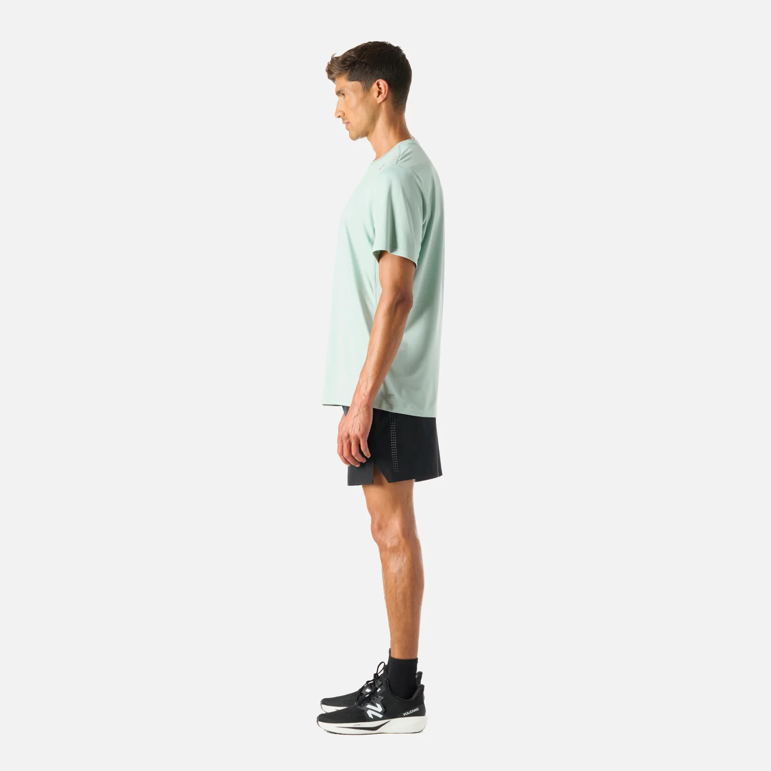 Shorts Hombre Tempo 5" Shorts Negro Vulcano - Image 3
