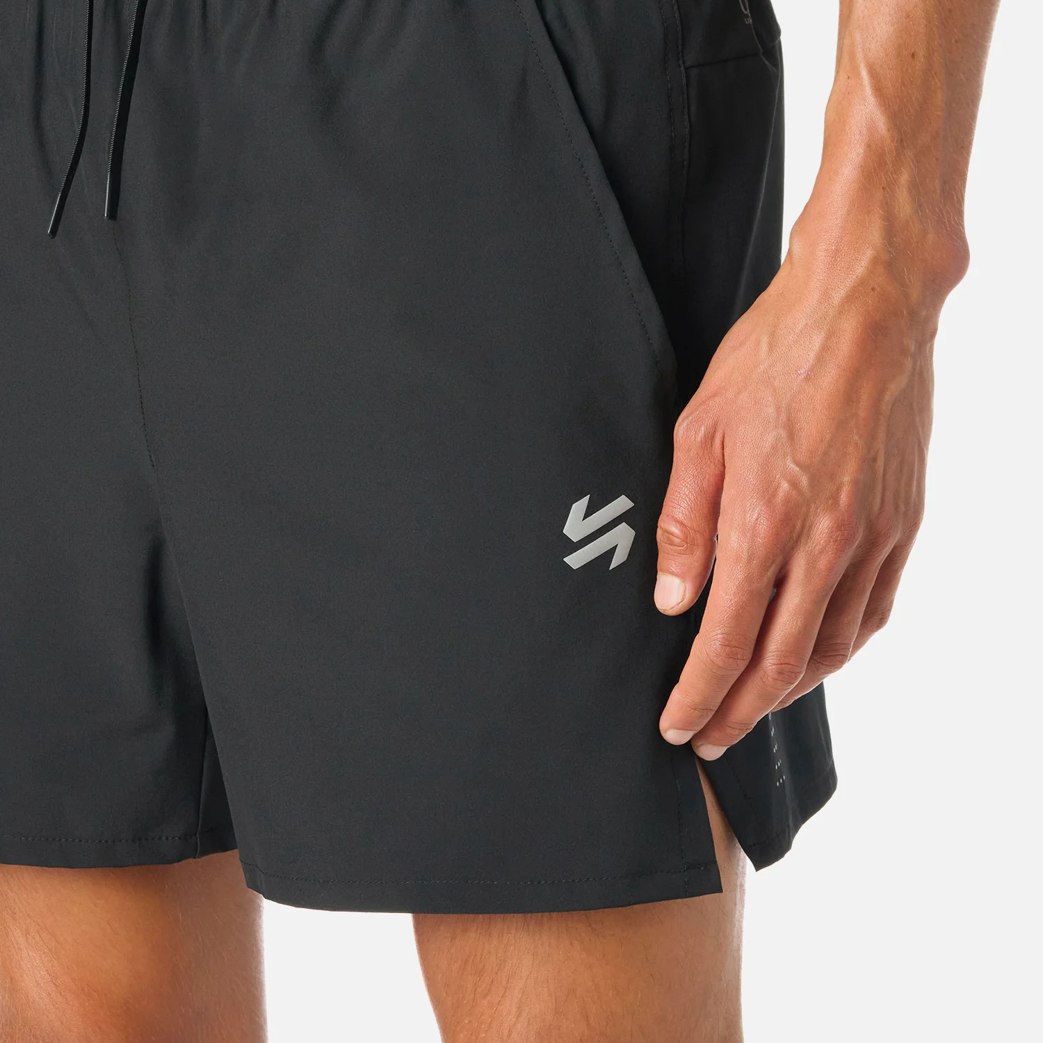 Shorts Hombre Tempo 5" Shorts Negro Vulcano - Image 5