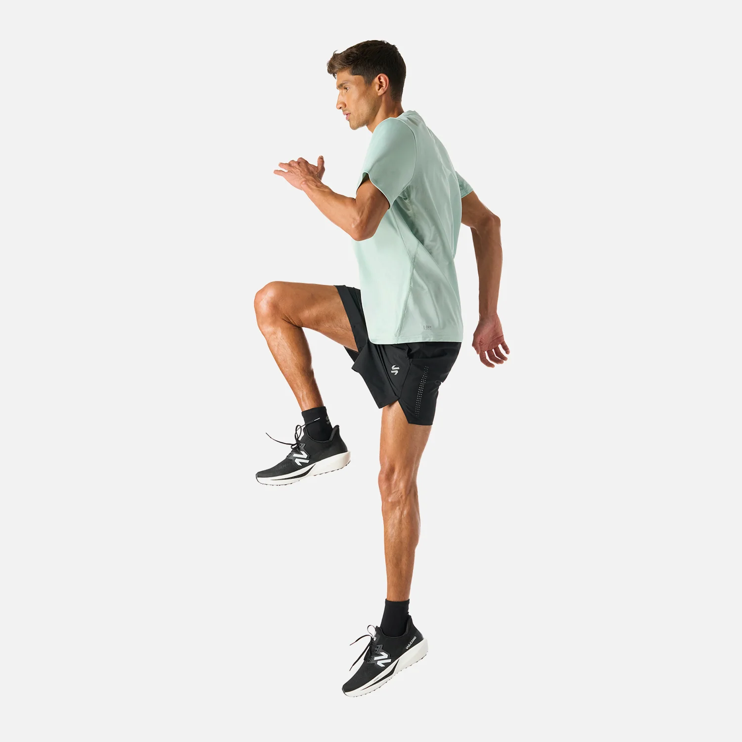 Shorts Hombre Tempo 5" Shorts Negro Vulcano - Image 7