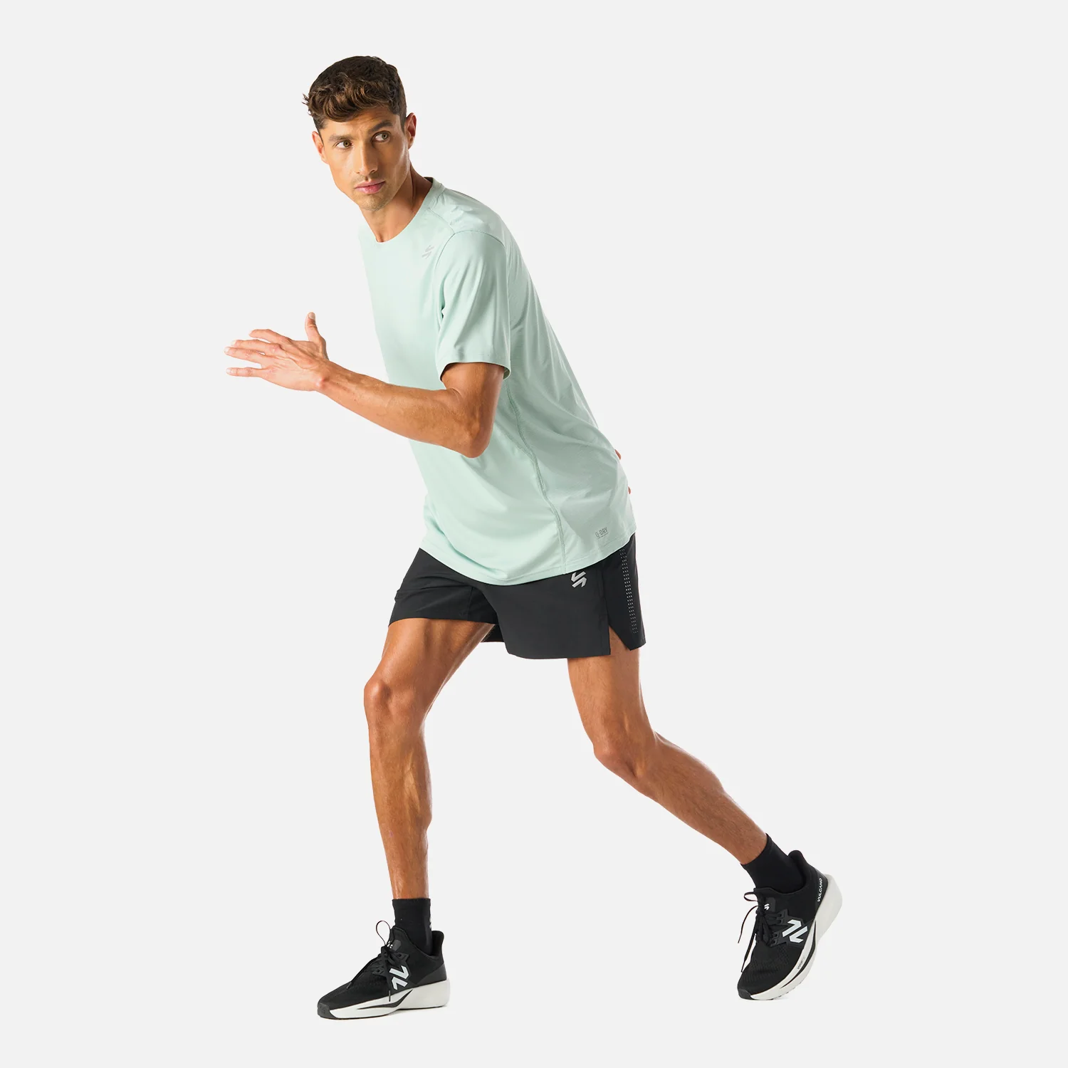 Shorts Hombre Tempo 5" Shorts Negro Vulcano - Image 8